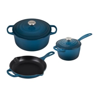 Le Creuset Signature 5 Piece Cast Iron Set