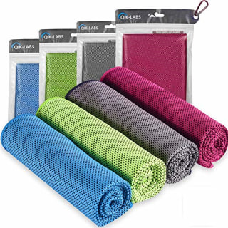 4pc Cooling Towel - Cooling Towels for Neck 4 Pack - Ice Towel Chilly Cool Towel for Athletes, Instant Chill Cooling Cloth as Cool Rags for Neck Cooling Wrap, Neck Cooler, Cold Towel for Hot Weather?