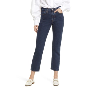 Wedgie High Waist Straight Leg Jeans