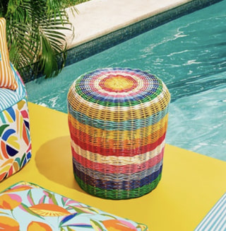 Outdoor Woven Side Table