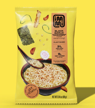 Black Garlic “Chicken” Ramen