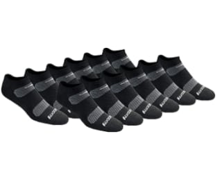 Mesh Ventilating Comfort Fit Performance No-Show Socks (Set of 12)