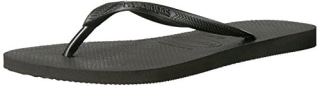 Havaianas Women's Slim Flip Flop Sandal, Black, 7-8