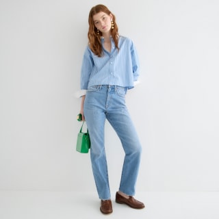 Slim boyfriend jean in Vail wash