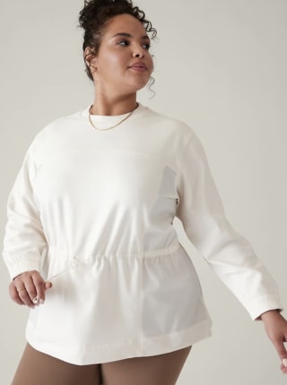 Athleta Triumph Hybrid Crewneck Sweatshirt