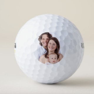 Create Your Own Photo Golf Balls (Set of 3)