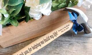 Engraved Father's Day Hammer