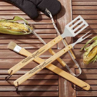 Personalization Mall Personalized BBQ Set