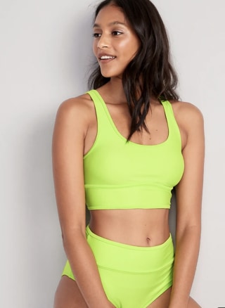 Scoop Neck Bikini Top