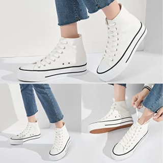 Fracora High Top Platform Sneaker