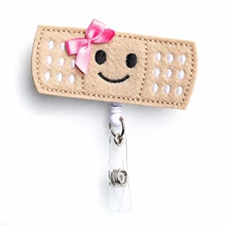 Bandage Badge Reel Holder