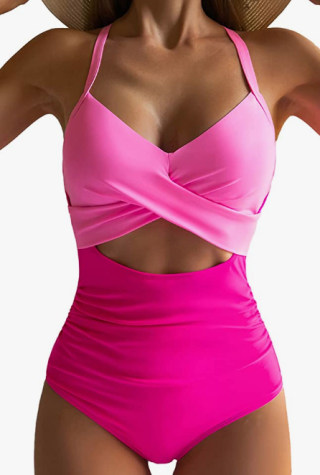 Tummy Control Cutout Swimsuit