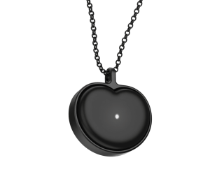 bond touch bond heart necklace