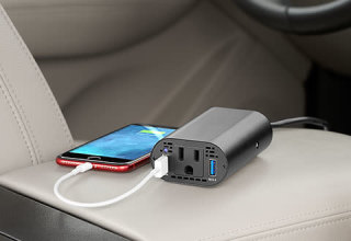 AC/USB Car Power Adapter