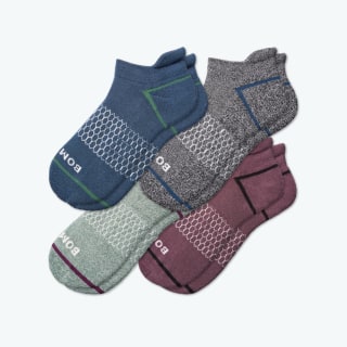 Men's Border Stripe Ankle Sock 4-Pack