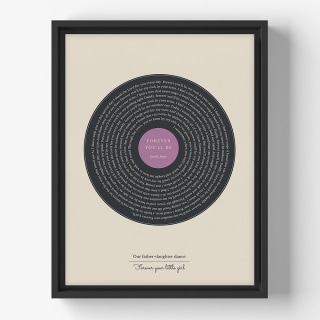 Dad's Playlist Custom Canvas