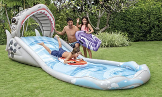 15-Foot Long Shark Water Slide