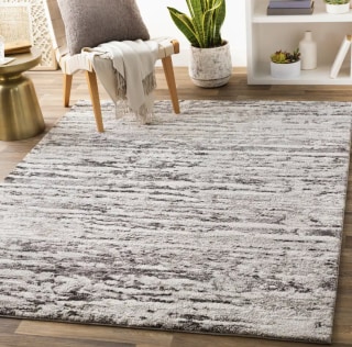 Lido Plush Striped Area Rug