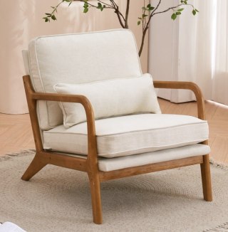 Mid Century Modern Upholstered Accent Chair