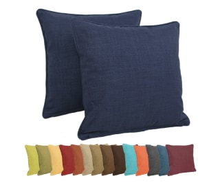 Outdoor Accent Throw Pillows (Set of @)