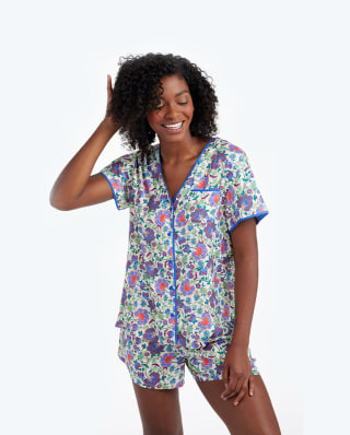 The Cloud 9 Silky Pajama Shorts Set