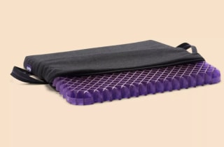 Purple Car Seat Cushion
