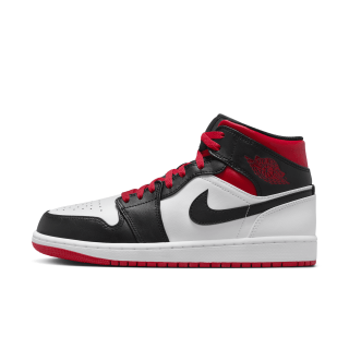 Men's Air Jordan 1 Mid Shoes in White, Size: 8.5 | DQ8426-106