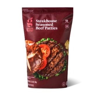 Steakhouse Seasoned Beef Patties