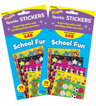 Sparkle Stickers Variety Pack