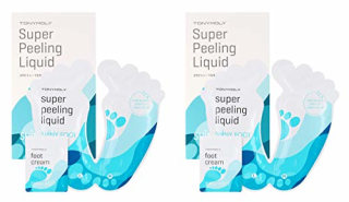 TONYMOLY Shiny Foot Super Peeling Liquid, 2 Count