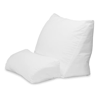 Contour Flip Pillow - 10-in-1 Rest Positions Wedge Pillow for Gentle, Plush Elevation for Back, Knees, Legs or Stomach Support Comfort &amp; Relief - Standard Size (20 inch Width - Pillow ONLY)