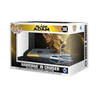 Funko Pop! Ride Super Deluxe: Black Adam - Hawkcruser with Hawkman