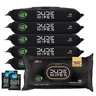 DUDE Wipes Flushable Wipes
