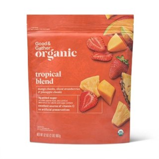 Organic Frozen Tropical Fruit Blend