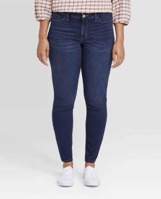 Mid-Rise Skinny Jeans