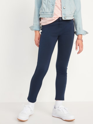 School Uniform Ponte-Knit Jeggings for Girls