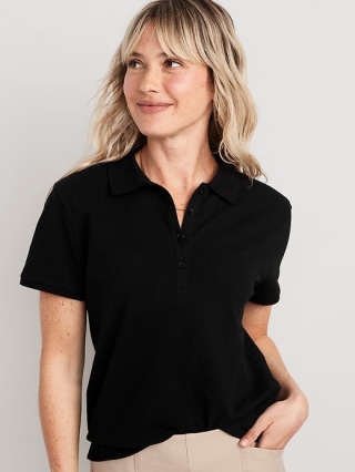 Uniform Pique Polo for Women