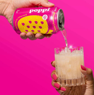 Strawberry Lemon Prebiotic Soda