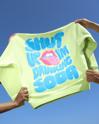 Poppi Shut Up Crewneck