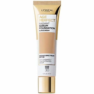 L'Or?al Paris Cosmetics Age Perfect Radiant Serum Foundation with SPF 50, Beige Rose, 1 fl. oz.