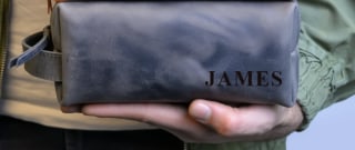 Leather Dopp Kit