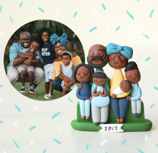 Little Clay Land Custom Clay Portrait