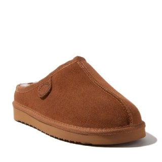 Fireside By Dearfoams Women's Greta Genuine Shearling Clog