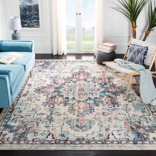 Madison Diederike Boho Medallion Distressed Rug