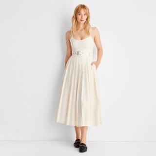 Women's Strappy Pleated Midi Dress - Future Collective(TM) with Reese Blutstein