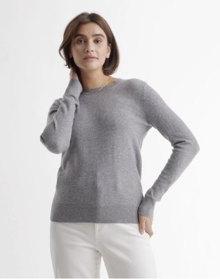 Mongolian Cashmere Crew Neck Sweater