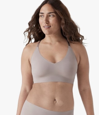 True Body Triangle Lace Racerback Bralette