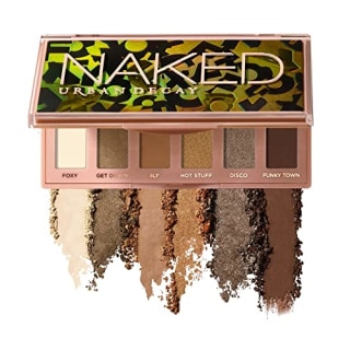 URBAN DECAY Naked Foxy Mini Eyeshadow Palette - 6 Olive-Toned Neutral Shades - Richly Pigmented &amp; Ultra Blendable Mattes and High-Shine Shimmers - Up to 12 Hour Wear - Perfect for Travel
