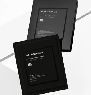 Men's Revitalizing Hydrogel Facial Sheet Mask (Set of 5)