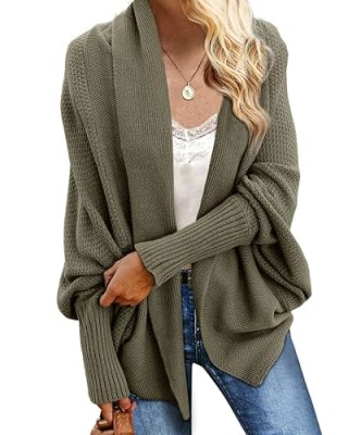 Imily Bela Slouchy Oversized Wrap Cardigan